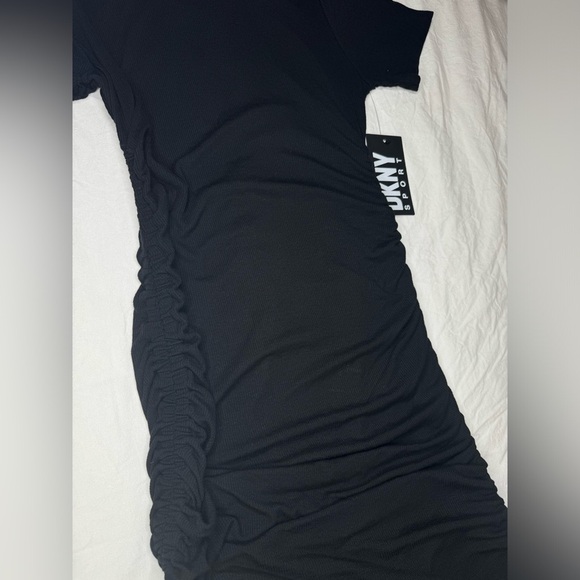 NWT - DKNY Dress Sport / Black / Medium / Pullover / Slim / Short Sleeve - Picture 7 of 11